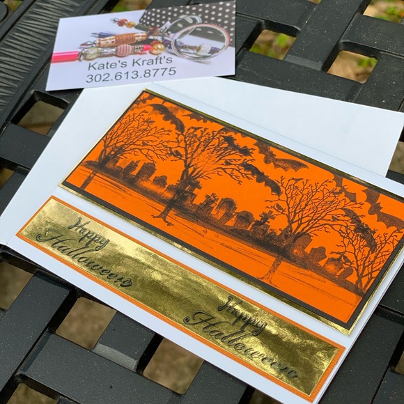 Lot of 6 Handmade Halloween Cards - Picture 9 of 10